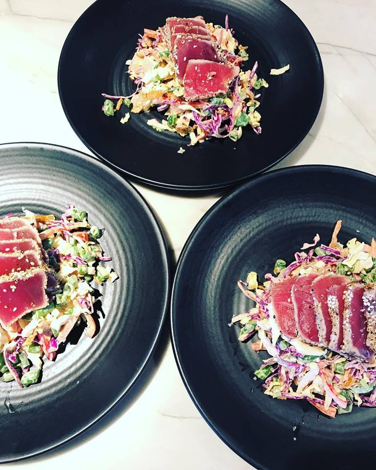 Sesame seed crusted Ahi Tuna