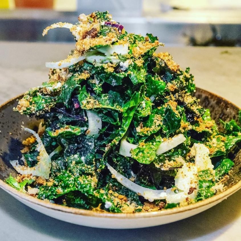 EAT YOUR GREENS! Kale and fennel salad