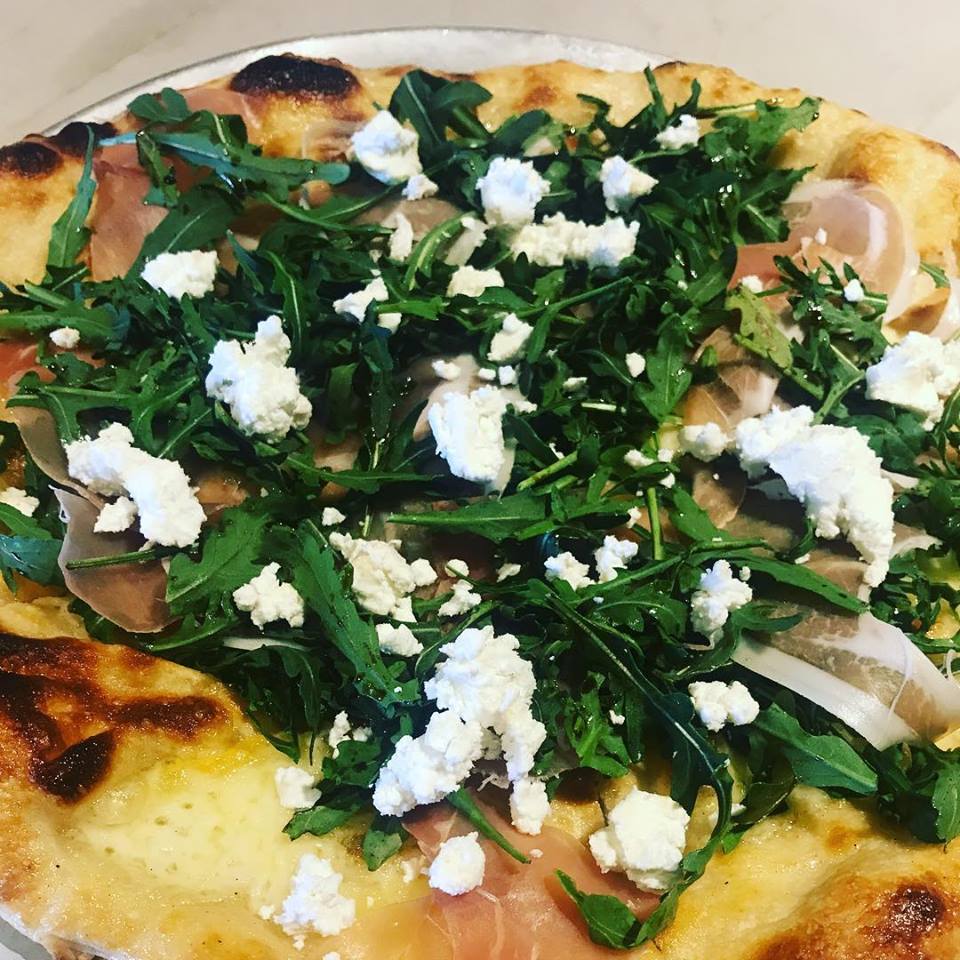 Sourdough Crust Prosciutto Pizza