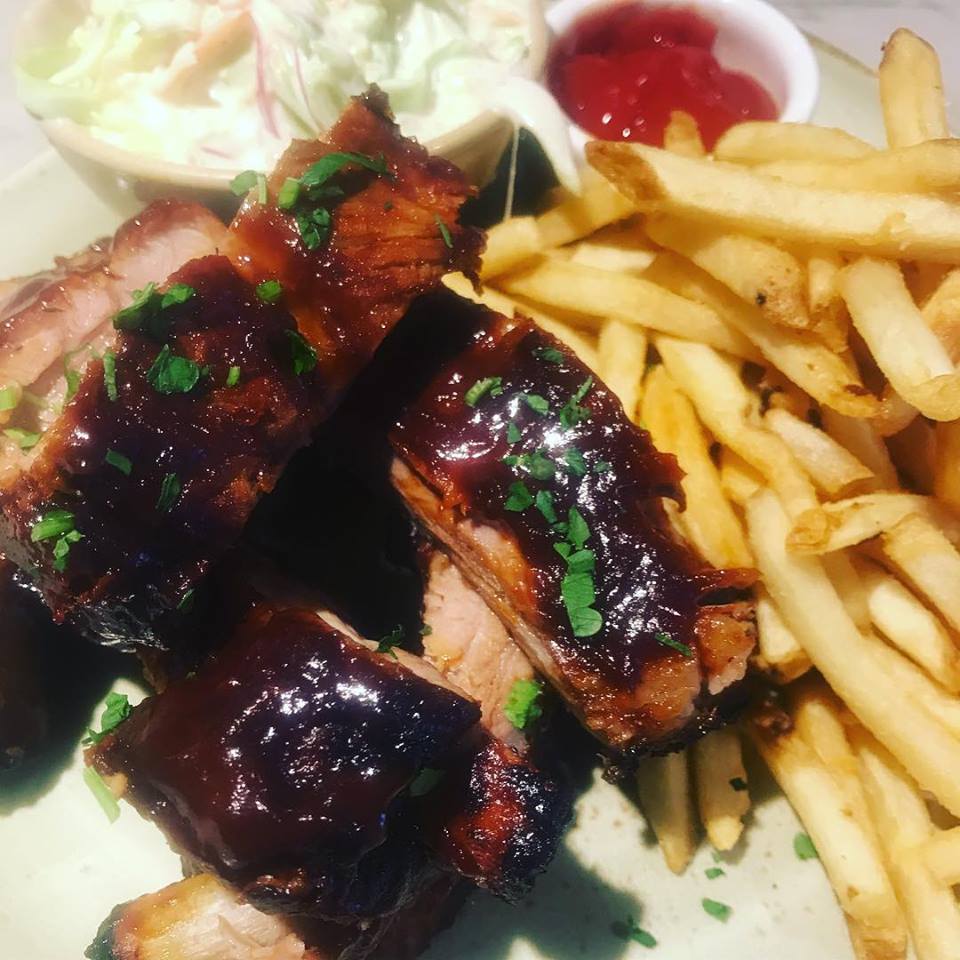 Baby back ribs at Fog City!!